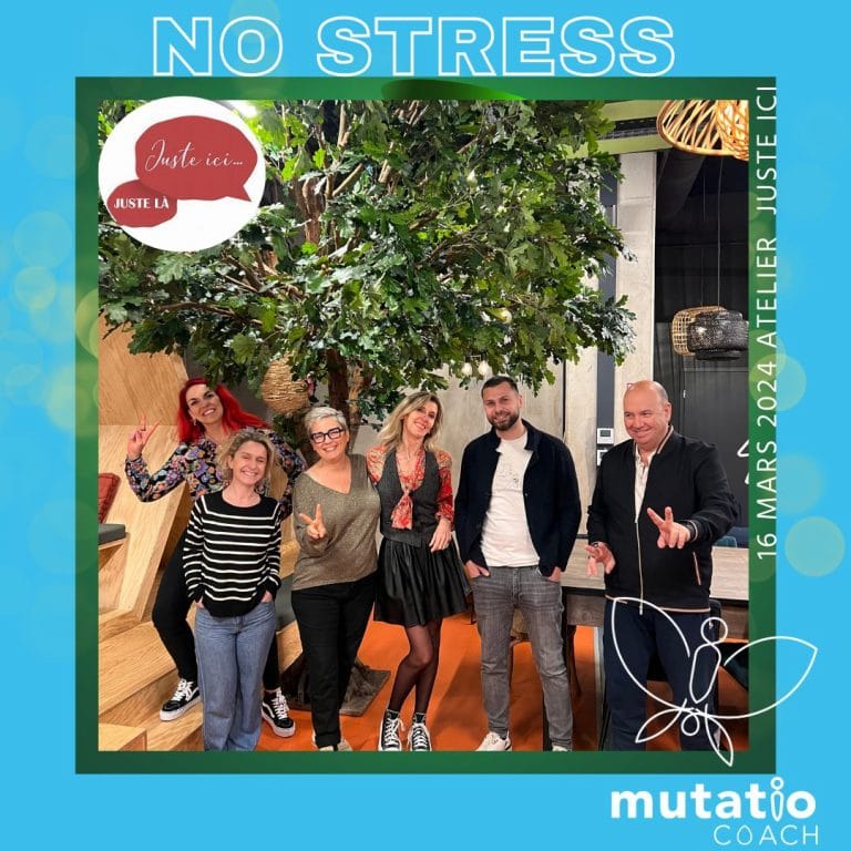 Atelier GESTION DU STRESS le 16 mars 2024 - Mutatio Coach
